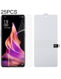 For OPPO Reno9 25pcs Full Screen Explosion-proof Hydrogel Film