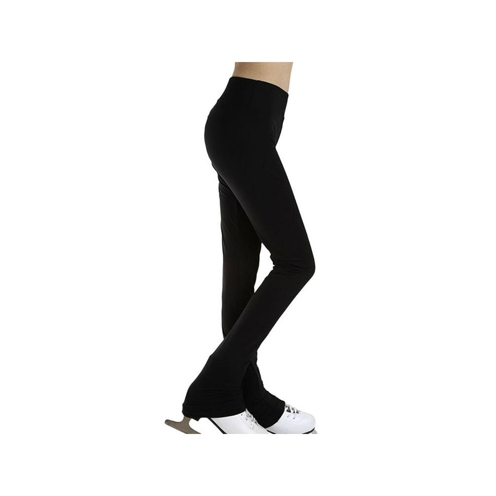 Fancy Skating Pants Long Pantyhose Shoe Covers(black thick half cover)