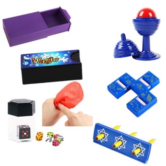 7 In 1 Children Magic Props Gift Set Students Festival Talent Toys Magic Box