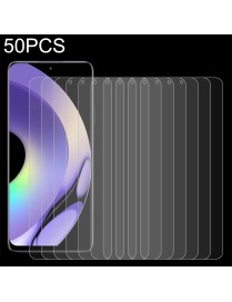 For Realme 10 Pro 50pcs 0.26mm 9H 2.5D Tempered Glass Film