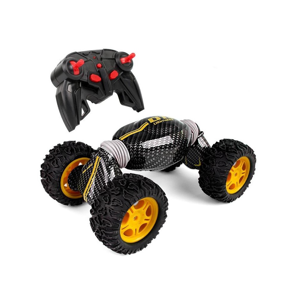 CV8818 Four-wheel Drive Climbing Car Model 2.4G Remote Control Off-road Deformation Car(Yellow)