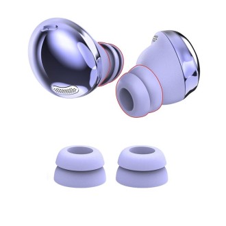 For Samsung Galaxy Buds Pro AhaStyle PT168 Silicone Earphone Earcups, Size:S(Purple)