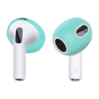 Ear Cap Silicone Protective Case for AirPods 3(Mint Green)