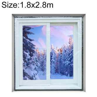 Window Windproof Warm Film Indoor Air Leakage Soundproof Double-Layer Insulation, Specification: 1.8x2.8M