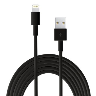 2m Super Quality Multiple Strands TPE Material USB Sync Data Charging Cable (Black)