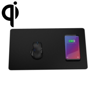 JAKCOM MC2 Wireless Fast Charging Mouse Pad, Support Qi Standard Mobile Phone Charging(Black)