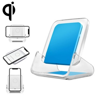 A9191 10W 3 in 1 Multifunctional Vertical Wireless Charger(Blue)