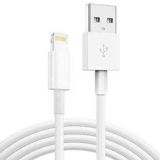 USB to 8 Pin Fast Charging Data Cable, Length: 1m