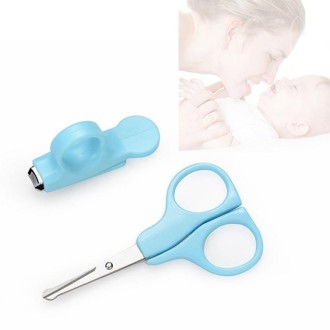 2 in 1 Baby Nail Clippers Scissors Kits, Random Color Delivery