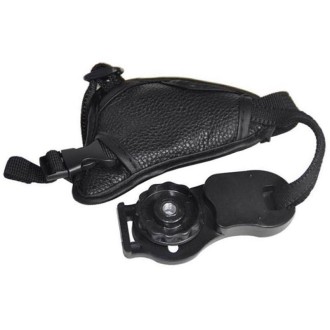 Leather Camera Grip(Black)