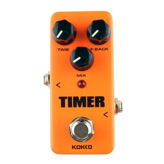 KOKKO FDD2 Mini Electric Guitar  Digital Delay Effects Pedal Timer(Orange)