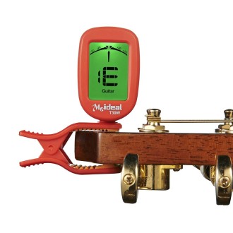 Guitar Tuner Clip on-Accurate Chromatic, Acoustic Guitar Bass Banjo Violin Ukulele Tuner