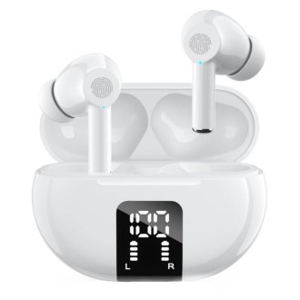 M10 Wireless Bluetooth Smart Voice Translator Headset Multiple Languages Translation Earphones(White)