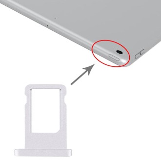 SIM Card Tray for iPad 10.2 inch / A2200 / A2198 / A2232 (Silver)