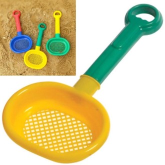 Children Beach Toys Spoons Bath Toys Snow Outdoor Toys(Yellow)