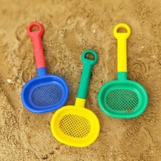 Children Beach Toys Spoons Bath Toys Snow Outdoor Toys(Yellow)