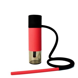 Removable And Washable Portable Hookahs Household And Car Water Pipe Cup(Red)