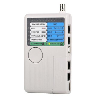 YG-224UB Multifunctional Network Tester 4 In 1 Cable Detection Tool BNC+RJ11+RJ45+USB Liner