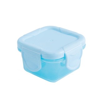 60ml Mini Fresh-Keeping Box Food Grade Thickened Sealed Baby Food Supplement Box(Fantastic Blue)