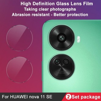 For Huawei nova 11 SE 2 PCS/Set IMAK HD Glass Rear Camera Lens Film