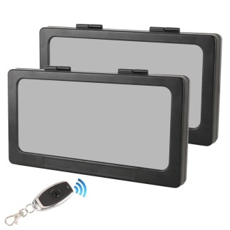 Car Dual Plate Atomized License Plate Frame, US Standard