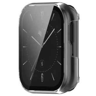 For OPPO Watch 3 Tempered Glass Film PC Watch Case(Transparent)