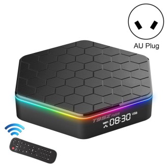 T95Z Plus 8K WiFi6 Android 12.0 Smart TV Box with Remote Control, 4GB+32GB, Allwinner H618 Quad-Core(AU Plug)