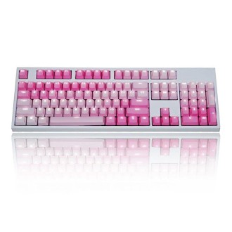 104 Keys Light-transmitting Dip-dyed Keycaps(Valentine's Day)