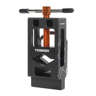 TOSEEK Mountain Bike Front Fork Pipe Cutter Seat Post Cutting Saw Handle(Black Orange)