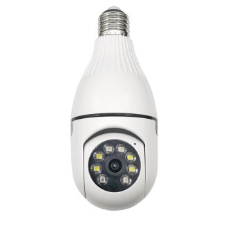 R2-30G 3MP HD Smart WiFi Bulb Camera, Support Night Vision & Motion Detection