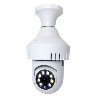 DP36 1080P Smoke Alarm Bulb WiFi Camera, Support IR Night Vision / Motion Detection / Two-way Voice