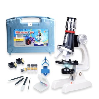 2171 Child STEM Science And Education Puzzle 1200 Ballic Biomedi Toy Student Experimental Equipment(Alloy microscope)