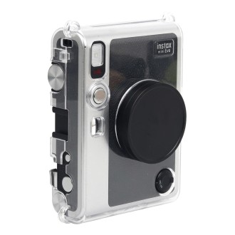 For FUJIFILM Instax mini EVO Camera Lens Cap Aluminum Alloy Protective Cover (Black)