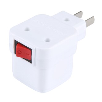 US / AU Plug to E27 Light Holder Lamp Bulbs Adapter Converter with Switch