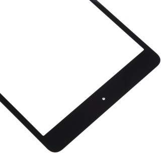 For iPad mini 4 Front Screen Outer Glass Lens with OCA Optically Clear Adhesive(Black)