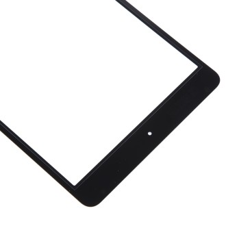 For iPad mini 4 Front Screen Outer Glass Lens with OCA Optically Clear Adhesive(Black)