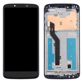 TFT LCD Screen for Motorola Moto E5(US Version)Digitizer Full Assembly with Frame (Black)