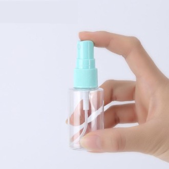 8 PCS/set PVC Material Portable Mini Traveler Packing Bottle Press Bottle Cream Box Random Color