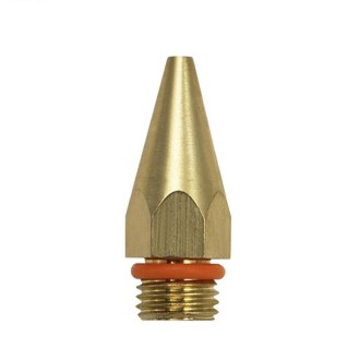 Hot Melt Glue Tool Copper Nozzle Fine Hole Dispensing Head, Size: 2.0x34mm