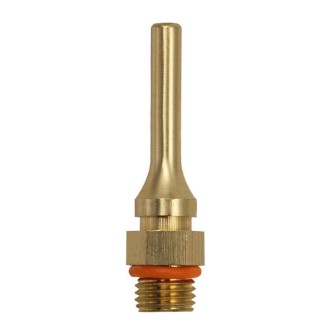 Hot Melt Glue Tool Copper Nozzle Fine Hole Dispensing Head, Size: 2.0x50mm