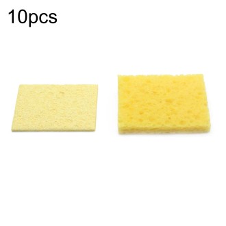 High Temperature Resistant Soldering Iron Cleaning Cotton Wood Pulp Sponge,Spec: Thickened Rectangular 3.5x5cm