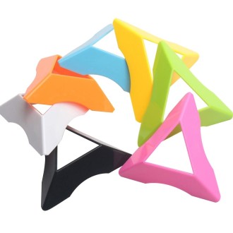 5 PCS Professional Durable Plastic Magic Cube Base Bracket(Random Color Delivery)