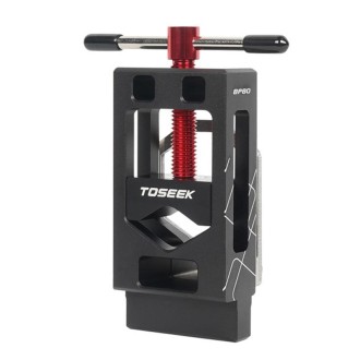 TOSEEK Mountain Bike Front Fork Pipe Cutter Seat Post Cutting Saw Handle(Black Red)