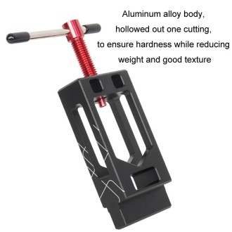 TOSEEK Mountain Bike Front Fork Pipe Cutter Seat Post Cutting Saw Handle(Black Red)