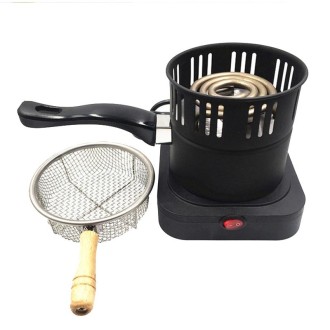 Hookah Coconut Charcoal Stove Outdoor Fire Making Tools, Specification: EU Plug