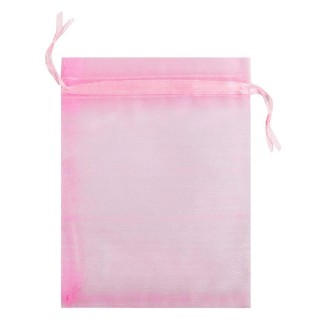 100pcs  Fruit Protection Bag Anti-insect and Anti-bird Net Bag 30 x 40cm(Pink)