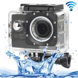 H16 1080P Portable WiFi Waterproof Sport Camera, 2.0 inch Screen,  Generalplus 4248, 170 A+ Degrees Wide Angle Lens, Support TF 