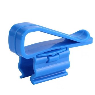 Multifunctional Fish Tank Aquarium Water Pipe Fixing Clip(Blue)