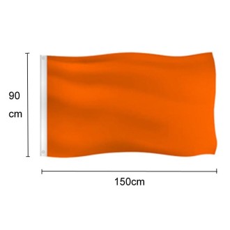 90 X 150cm Solid Color Blank Banners Thickened Outdoor Flying Flag(Red)