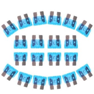 100 PCS 12V Car Add-a-circuit Fuse Tap Adapter Blade Fuse Holder (Big Size)(Blue)